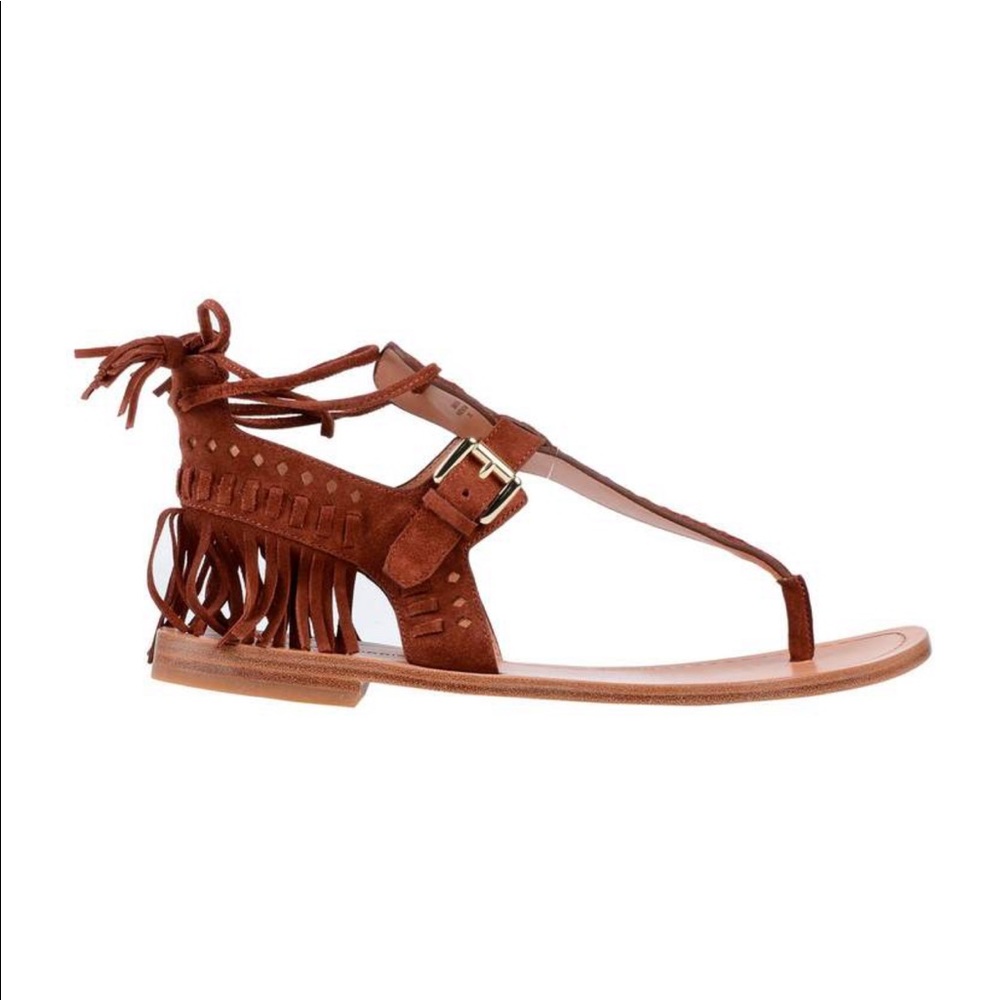 Sigerson Morrison toe strap sandals, size 7.5